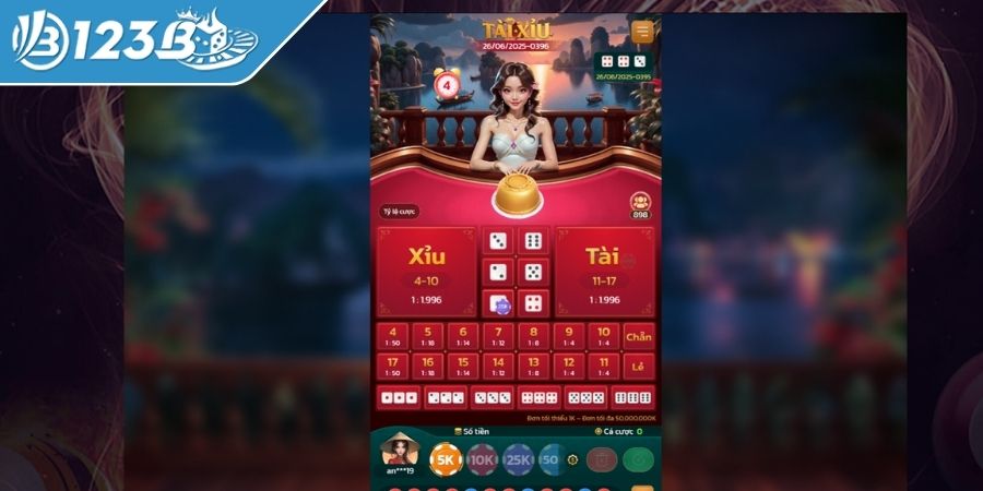 Tổng quan về game Tài xỉu 123B